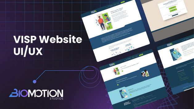 VISP Website UI UX